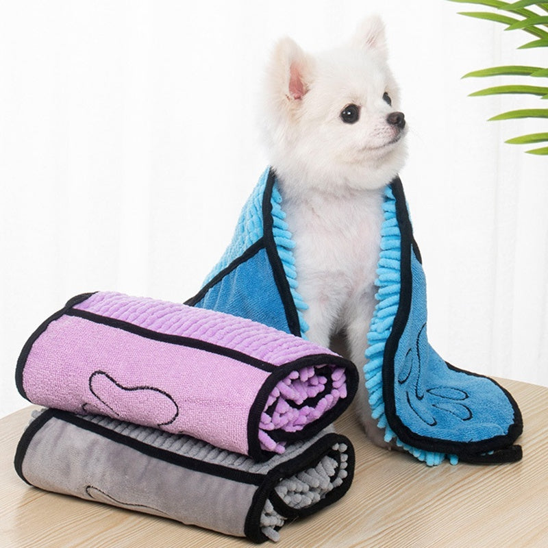 Super Absorbent Quick-Dry Pet Towel for Dogs and Cats