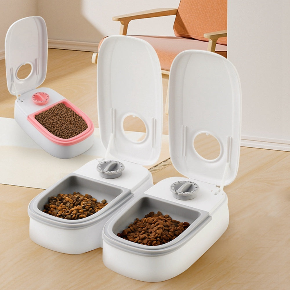 Automatic Pet Feeder with Timer – Smart Dog Cat Dispenser