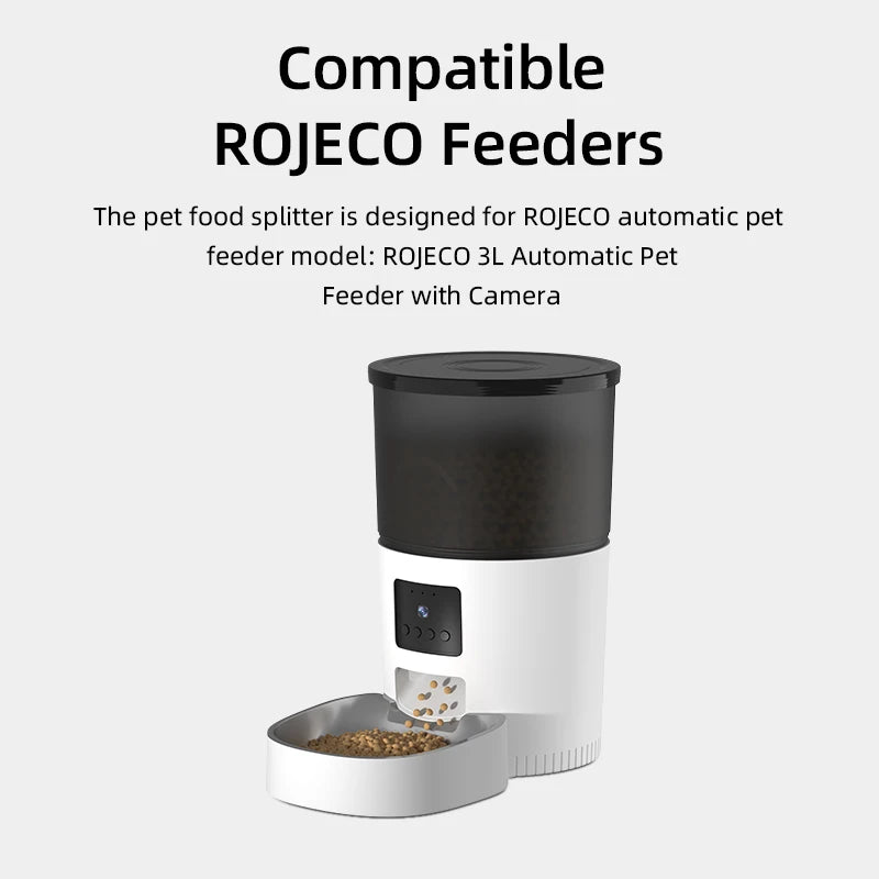 ROJECO Stainless Steel Bowl for 3L Pet Feeder