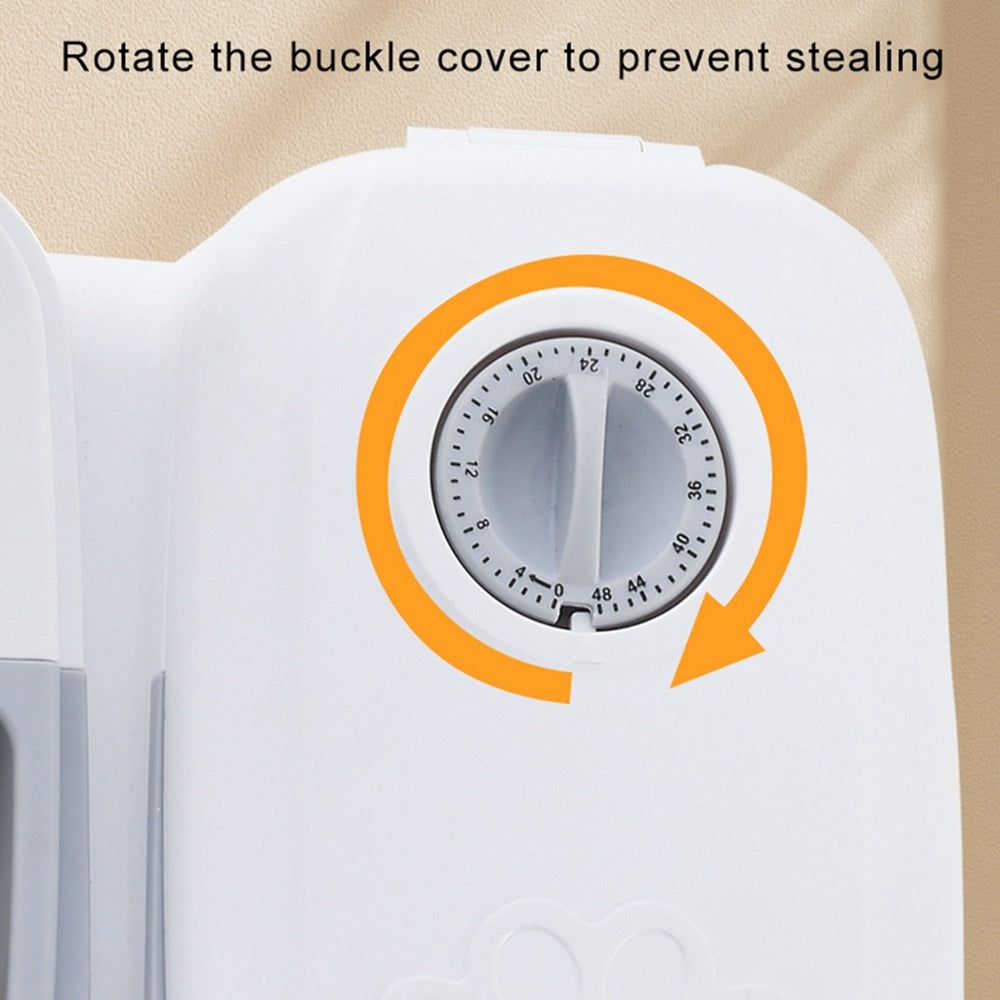 Automatic Pet Feeder with Timer – Smart Dog Cat Dispenser