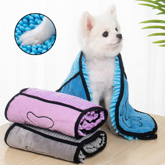 Super Absorbent Quick-Dry Pet Towel for Dogs and Cats