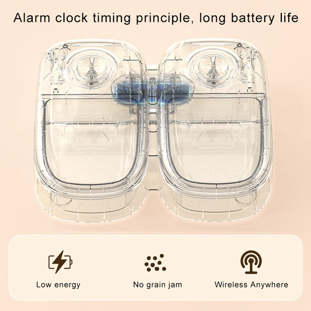 Automatic Pet Feeder with Timer – Smart Dog Cat Dispenser